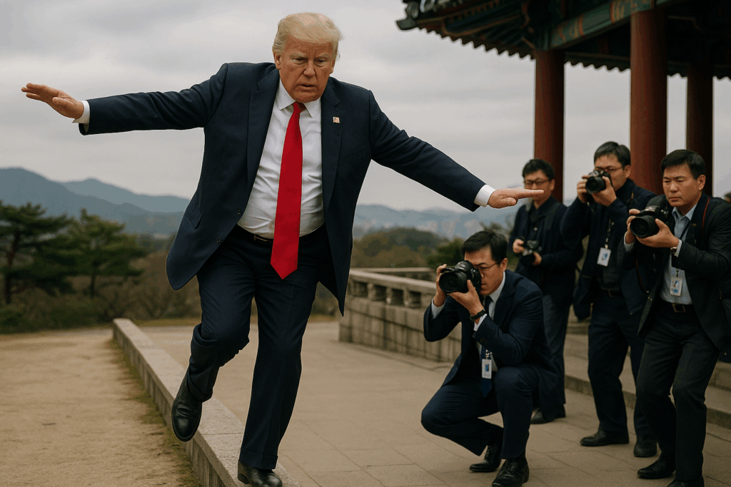 🌏 Balanceakt im Fernen Osten: Trumps Asienreise zwischen Rückversicherung und Realpolitik
