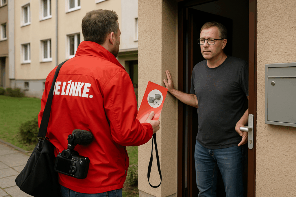 🏠 Haustür-Offensive in Dresden: Linke prüft Vonovia-Heizkosten – Rückzahlungen bis 150 Euro in Aussicht