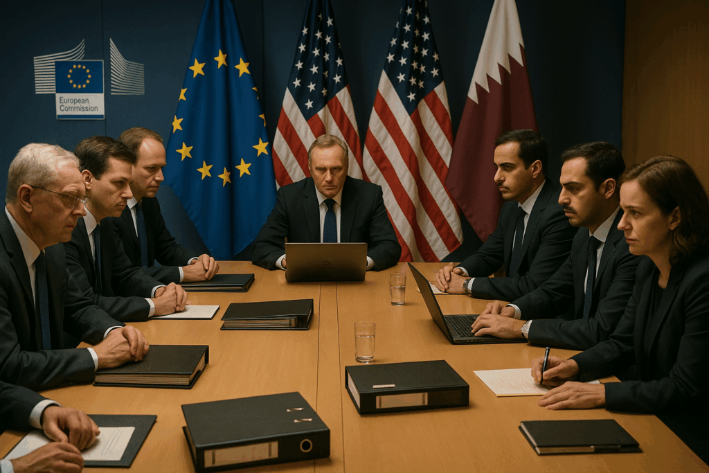 ⚠️ Energiepoker in Brüssel: USA und Katar drohen bei EU-Sorgfaltspflichten mit LNG-Lieferstopp