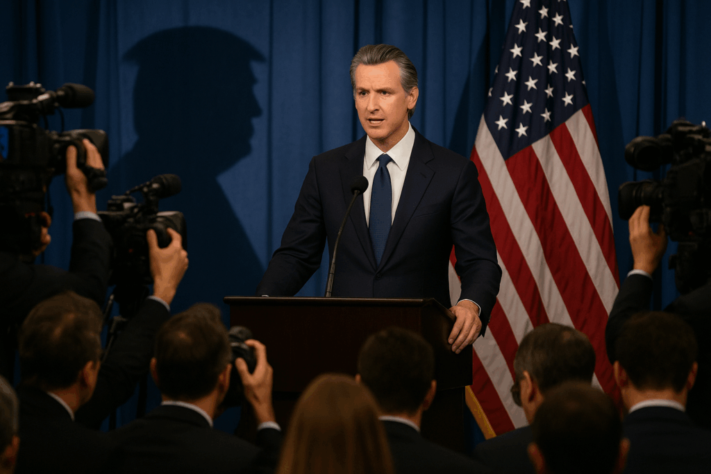 🇺🇸 Newsom lotet 2028er-Präsidentschaft aus – Signal der Demokraten im Schatten Trumps