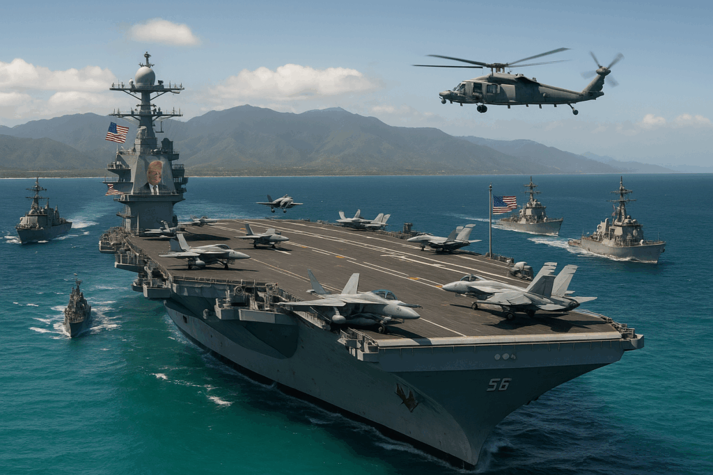 ⚓ Machtsignal in der Karibik: Trump verlegt „Gerald R. Ford“ nahe Venezuelas Küste