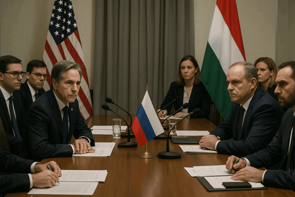 🛢️ Washington erhöht Sanktionsdruck: USA drängen Ungarn zum Ausstieg aus russischem Öl