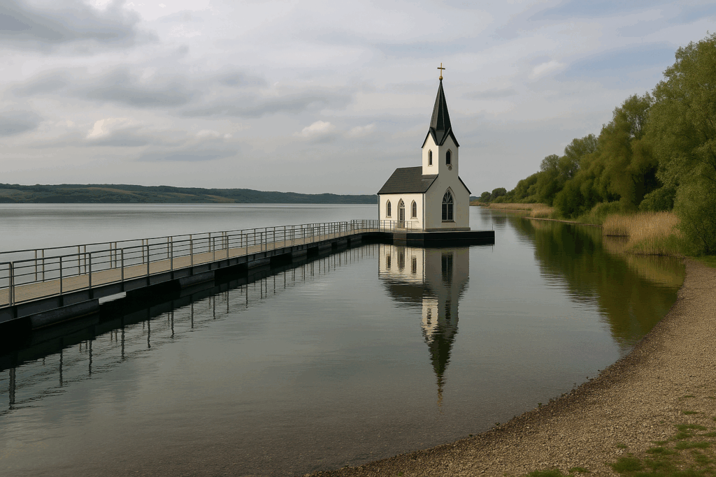 ⛪ Erinnerung auf dem Wasser: Warum am Störmthaler See eine Kirche schwimmt