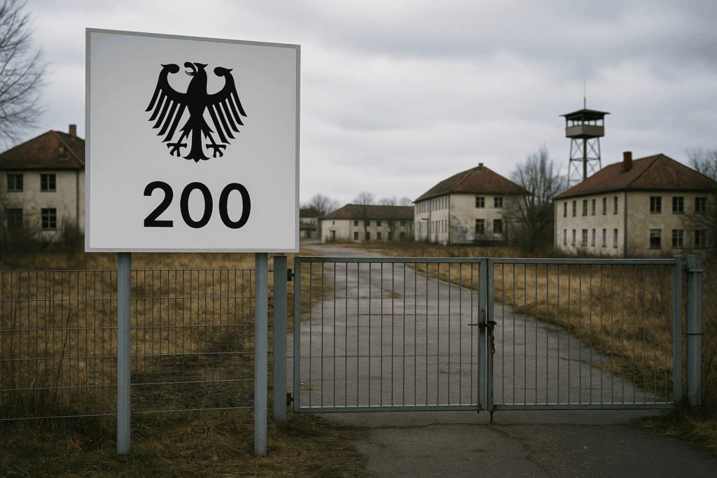 🛡️ Konversion auf Eis: Bund reserviert 200 frühere Bundeswehrstandorte für militärische Nutzung