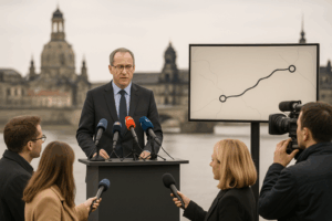 🚆 Merz in Dresden: Strecke nach Görlitz im Fokus – Finanzierung weiter offen