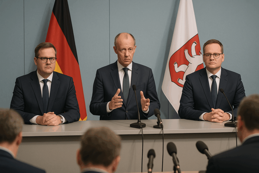 💶 Hilferuf der Landeshauptstädte: Bürgermeister drängen Merz auf verlässliche Gegenfinanzierung