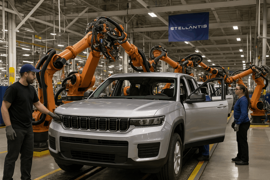 🚗 13‑Milliarden‑Offensive: Stellantis stärkt US‑Fertigung und schafft Tausende Jobs