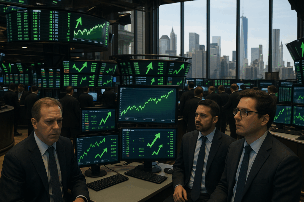 📈 Solider Wall-Street-Auftakt: Dow zieht an, Tech nur leicht im Plus