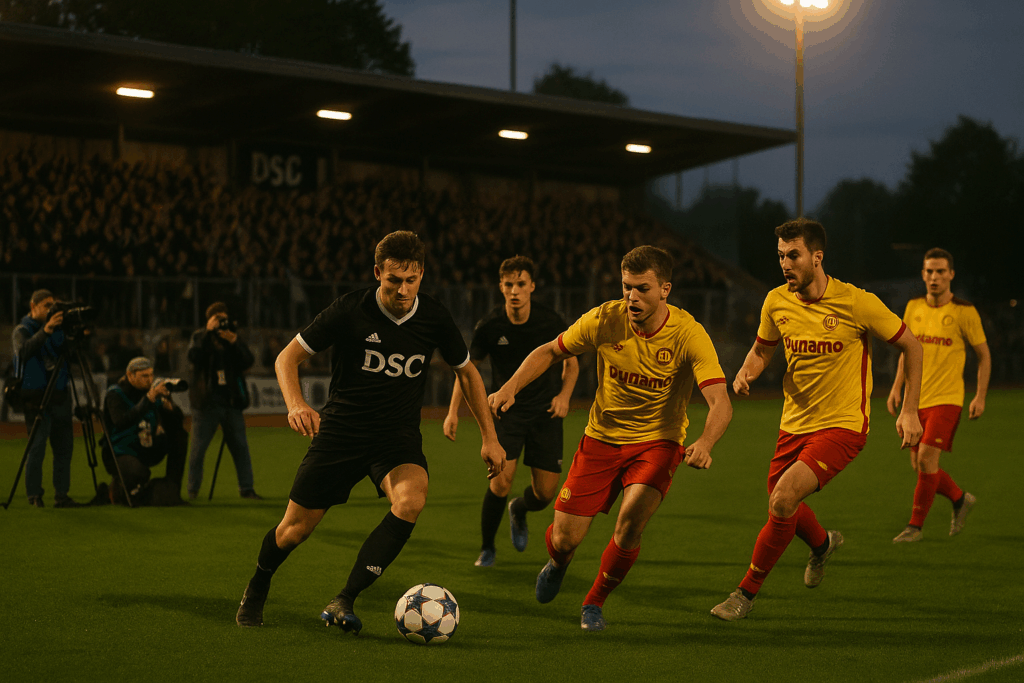 🏟️ Derby mit Signalwirkung: DSC empfängt Dynamos U23 – Topspiel der Sachsenliga im Stream