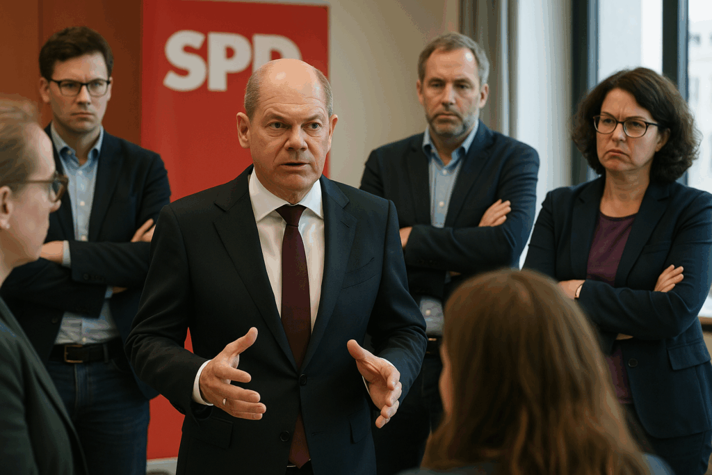 ⚖️ SPD im Selbststreit: Scholz’ Abschiebekurs provoziert parteiinterne Gegenwehr