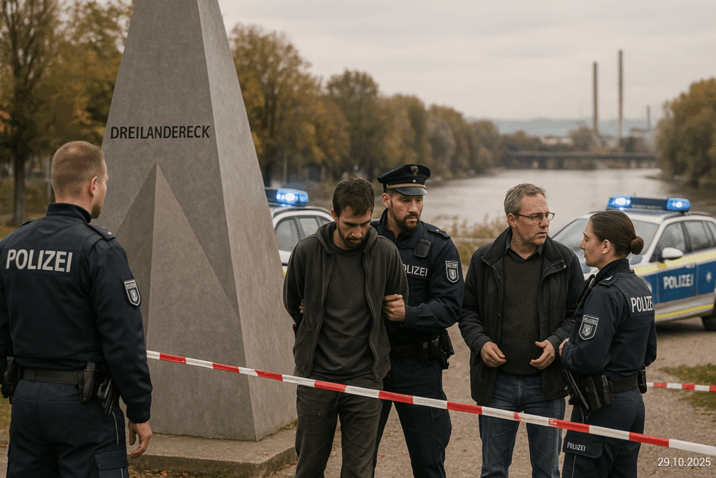 🚓 Ordnungseinsätze im Dreiländereck: Polizei meldet Fluchten, Diebstähle und Grenzverstöße am 29.10.2025