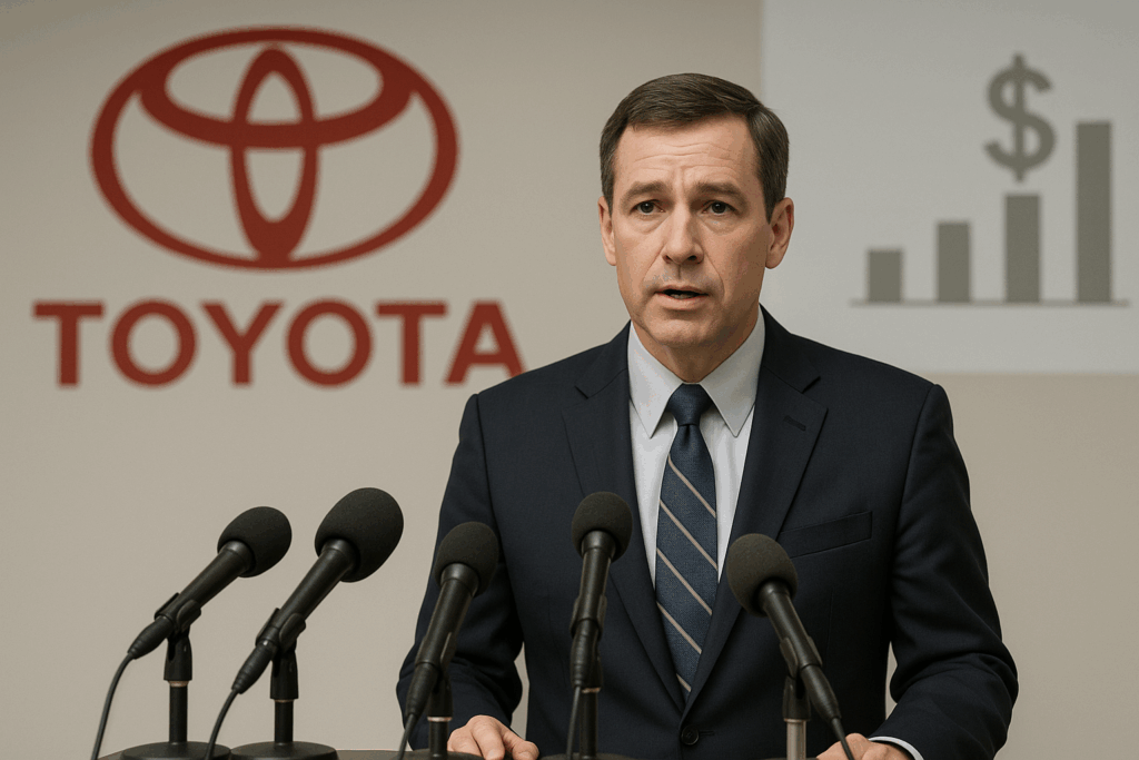 ๐ Toyota stellt klar: Keine neue 10โMilliardenโZusage fรผr USโFabriken