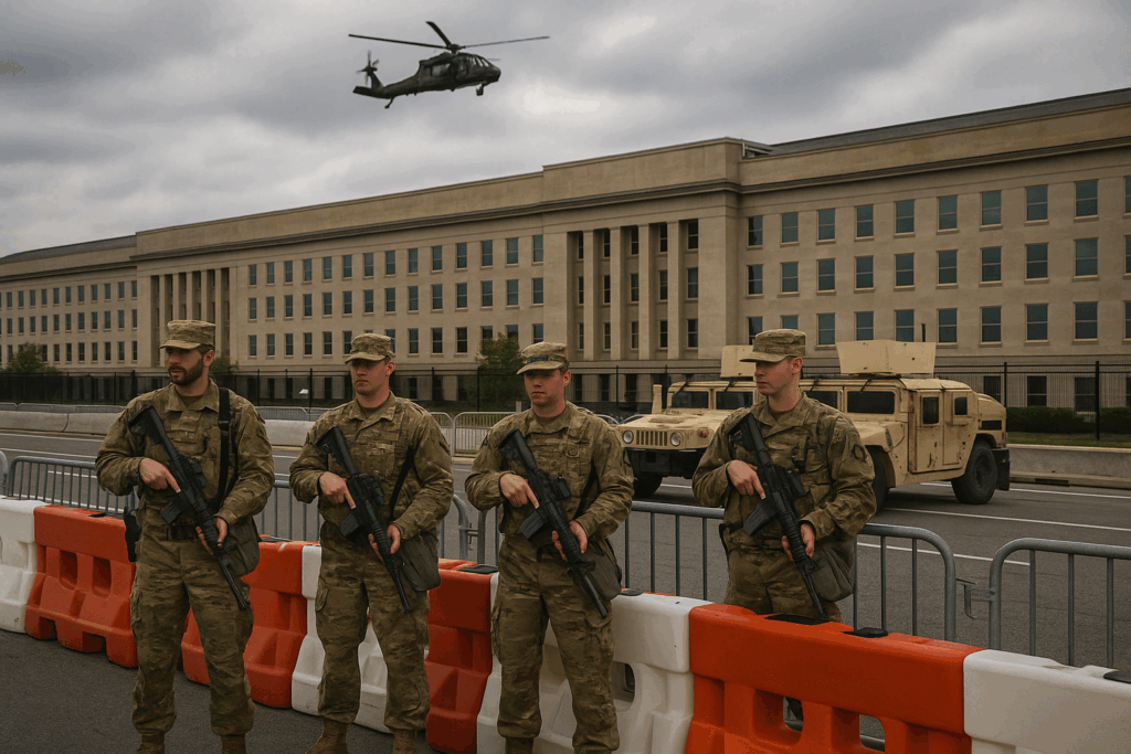🛡️ Neue Inlandsmission: Pentagon baut Nationalgarde zu schnellen Reaktionskräften aus