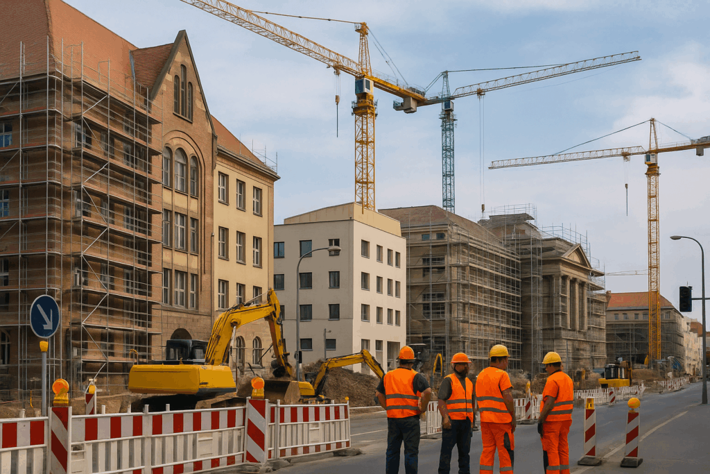 🏗️ Vier Baustellen, ein Signal: Görlitz treibt Schule, Turnhalle, Klinikum und Stadthalle voran
