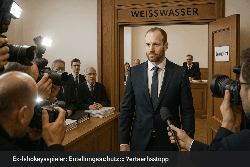 ⚖️ Einstellungsbeschluss in Weißwasser: Landgericht stoppt Verfahren gegen Ex-Eishockeyspieler