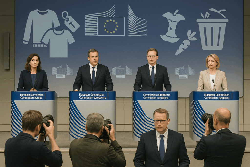 ♻️ Neuer Ordnungsrahmen: EU verschärft Abfallpolitik mit Textilpflichten und Zielen gegen Lebensmittelverschwendung