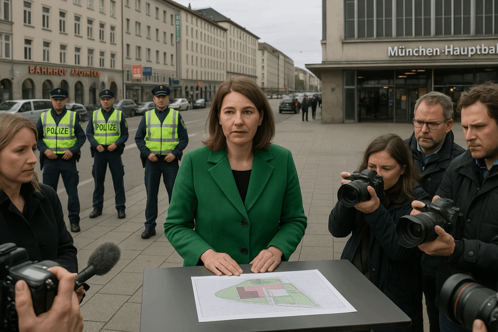 🏗️ Grüne wollen Großmarkt verlagern – Taskforce verschärft Sicherheit im Münchner Bahnhofsviertel