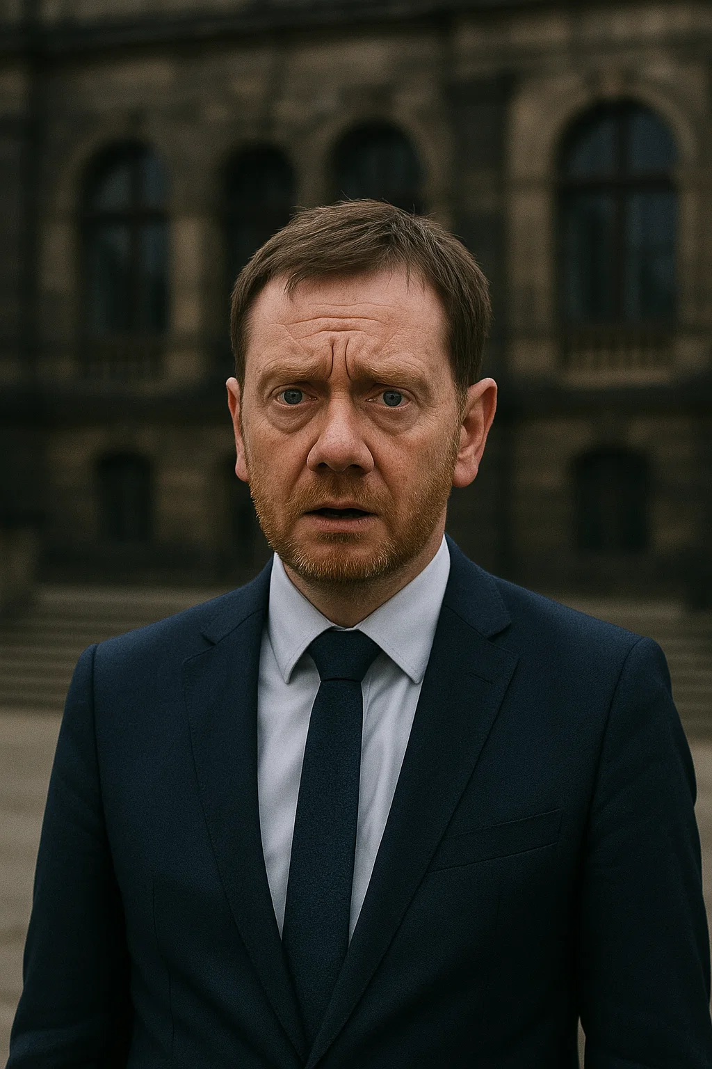 Sachsens Ministerpräsident Michael Kretschmer warnt vor dramatischer Wirtschaftslage in Deutschland