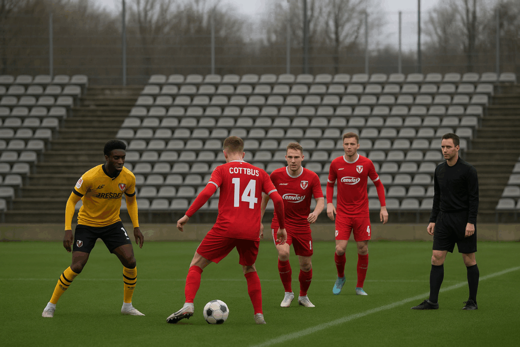 ⚽️ Geisterspiel in der Akademie: Dynamo Dresden empfängt Energie Cottbus am 13. November