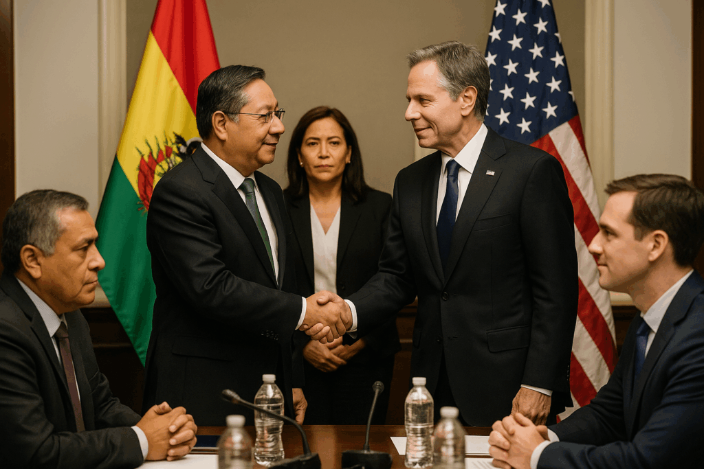 🤝 Neustart in La Paz: Bolivien und USA kehren zur Botschafterebene zurück