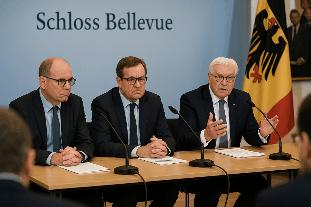 🧭 Zwischen Mahnung und Maß: Korte & Rink rügen Steinmeiers Rolle