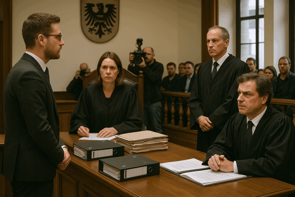 ⚖️ Magdeburg-Prozess: Angeklagter räumt Steuer ein und rechtfertigt Tat mit Konflikten mit Behörden