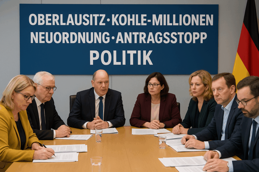 ⚠️ Antragsstopp gefordert: Oberlausitz will Kohle-Millionen neu ordnen