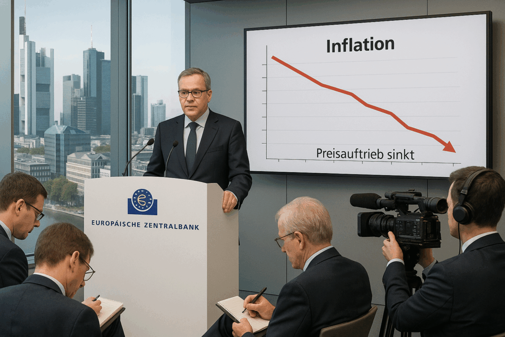 📉 Preisauftrieb lässt nach, EZB mahnt zur Vorsicht
