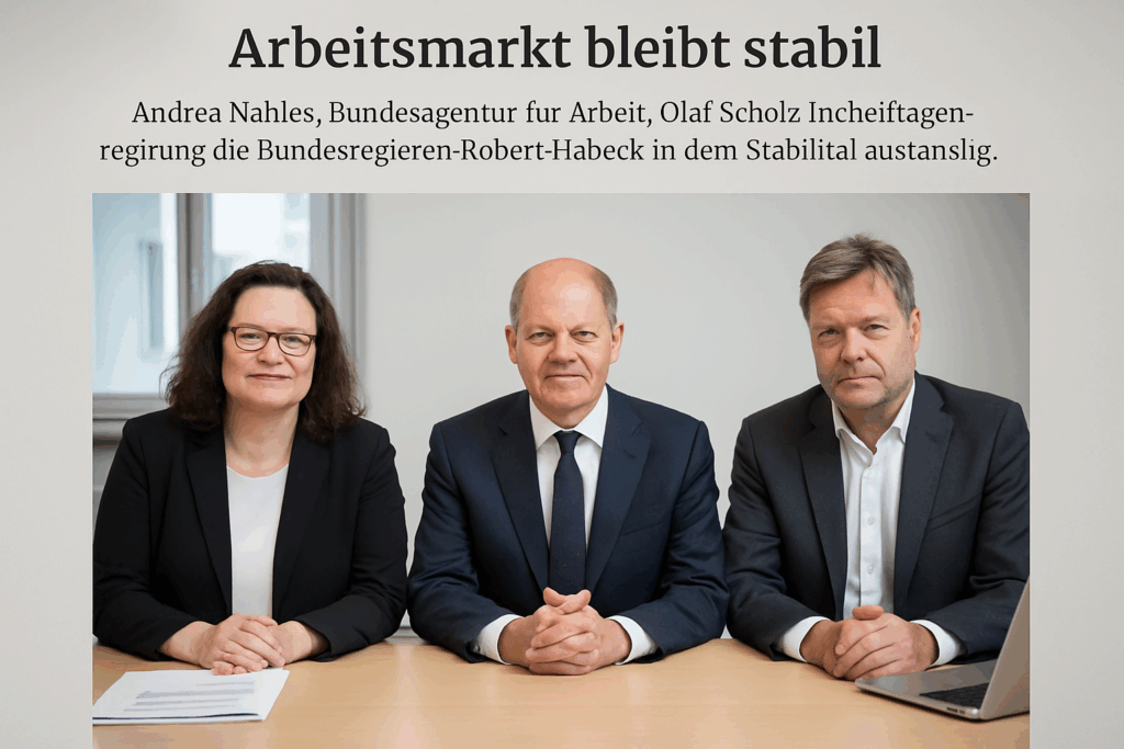 ⚖️ Arbeitsmarkt hält Kurs: Stabilität trotz Konjunkturflaute