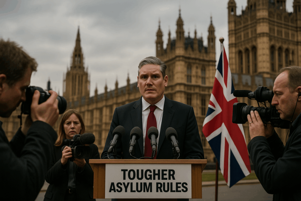 🇬🇧 Dänischer Kurs in London: Labour verschärft Asylrecht grundlegend