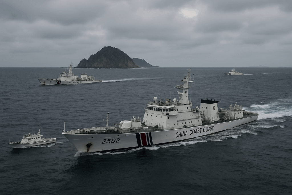 ⚠️ Patrouille vor den Senkaku: Chinas Küstenwache erhöht den Druck auf Japan