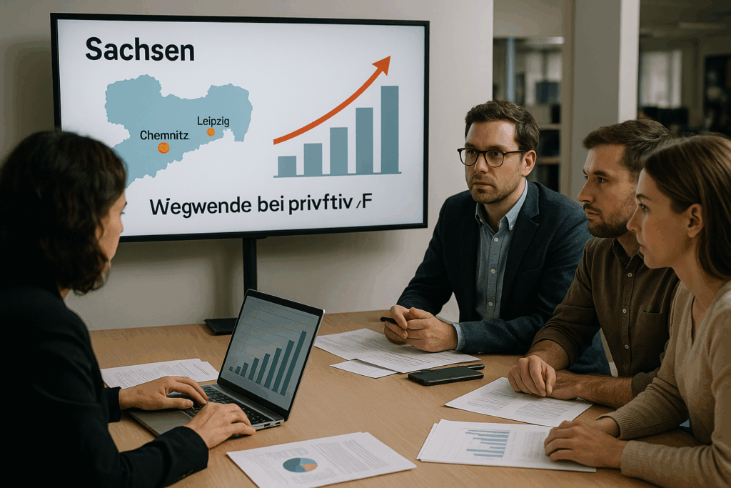 📉 Trendwende bei privaten Finanzen: Sachsens Überschuldung steigt – Chemnitz und Leipzig führen