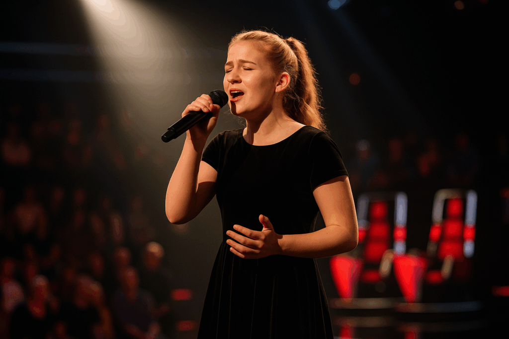 🎤 Pirnas Stimme überzeugt: Greta Heimann zieht ins Halbfinale von „The Voice“ ein