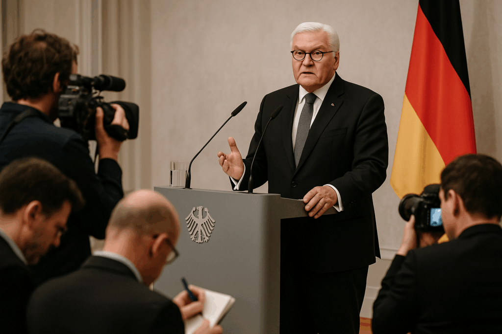 🏛️ Pathos ohne Wirkung? Konservative Bilanz zu Steinmeiers Rede vom 9. November