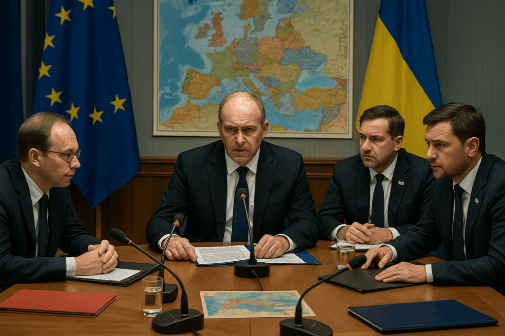 💶 Kredit aus Russlands Reserven für Kyjiw – Brüssel drängt, Skandal in Kiew erhöht den Druck