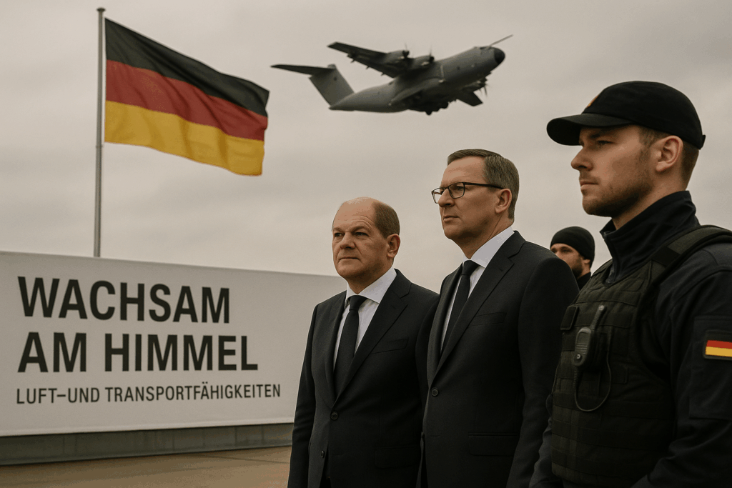✈️ Wachsam am Himmel: Deutschland bündelt Luft- und Transportfähigkeiten gegen hybride Risiken