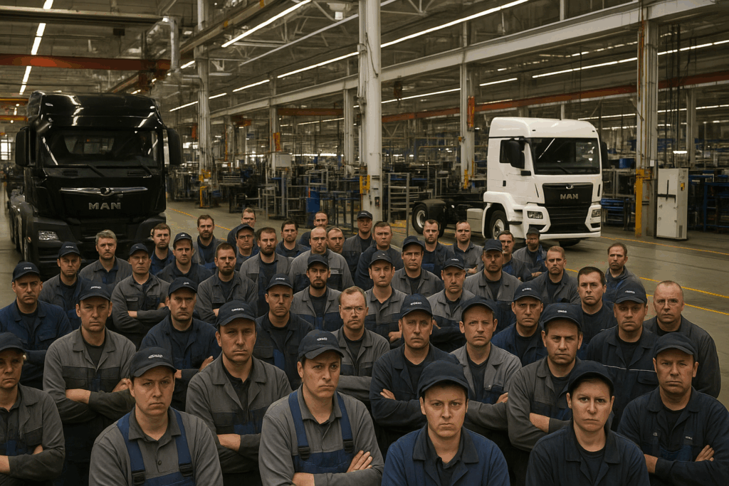 🚚 MAN plant Abbau von 2.300 Stellen in Deutschland – Verlagerungspläne nach Polen entfachen Widerstand