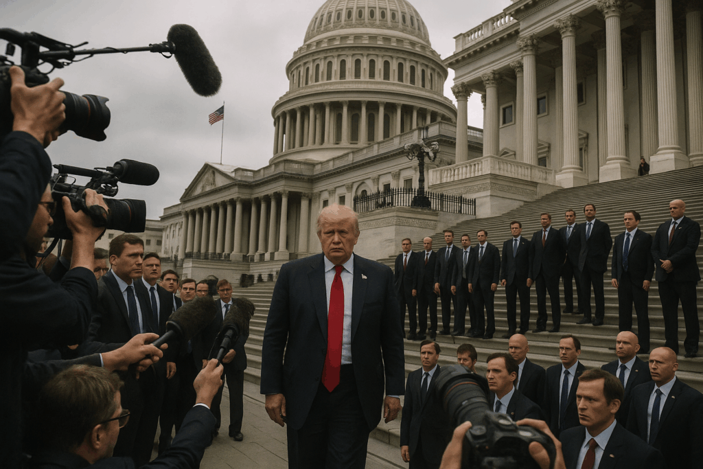 🃏 Machtprobe in Washington: Trumps Kurs erschüttert die politische Statik