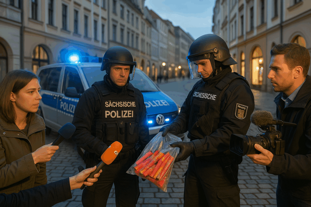 🚨 Mehr Schmuggel von Pyrotechnik: Sachsens Polizei warnt – Städte setzen auf Freiwilligkeit