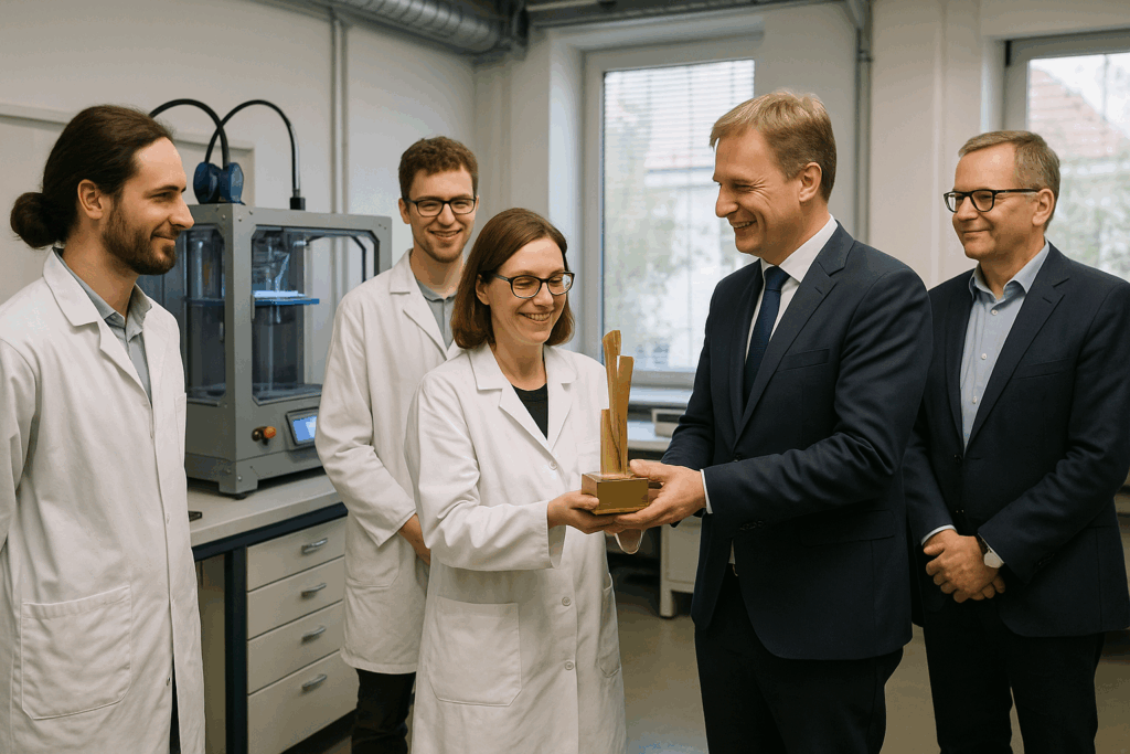 🏆 Zittauer 3D-Druck-Forschung geehrt: Grenzüberschreitende Kooperation erhält Wirtschaftspreis