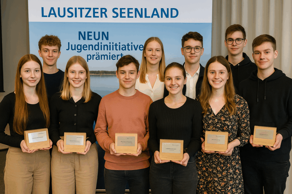 🏅 Neun Jugendinitiativen im Lausitzer Seenland prämiert