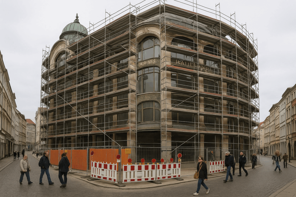 🏛️ Weg frei für das Wahrzeichen: Görlitzer Jugendstil-Kaufhaus nähert sich Sanierungsstart