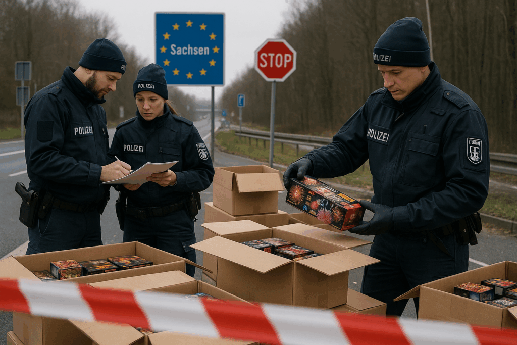 ⚠️ Warnruf aus Sachsen: Illegale Pyrotechnik aus Nachbarländern – Gefahren, Kontrollen, Konsequenzen
