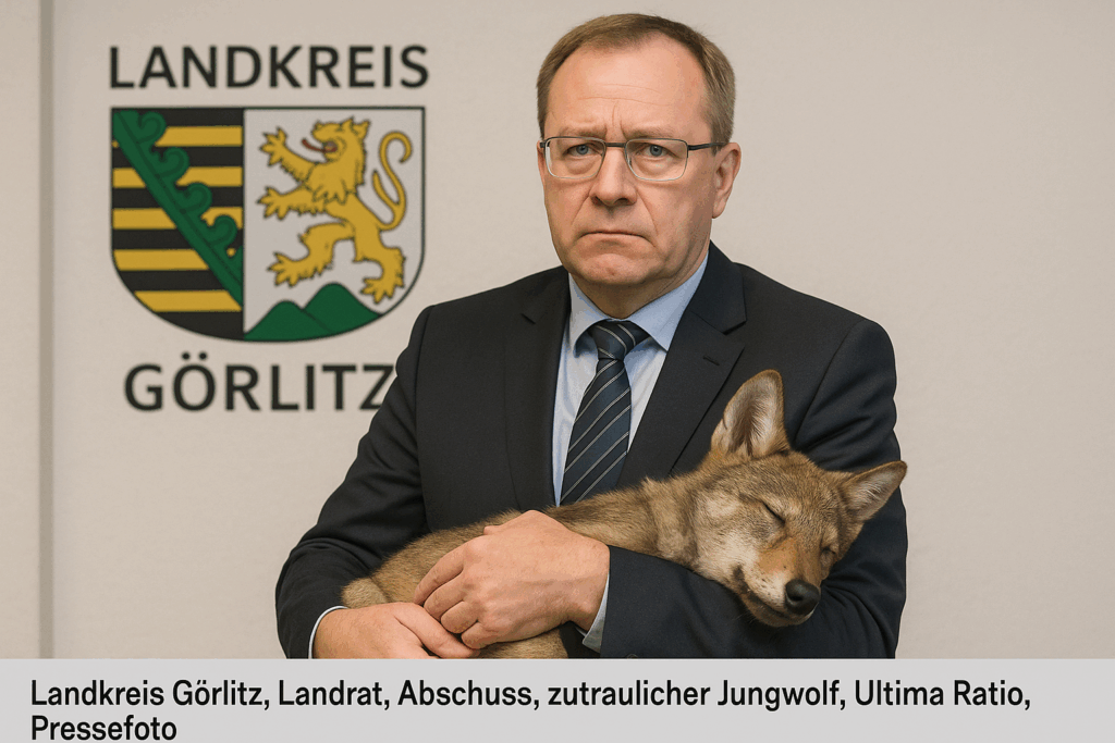 🐺 Ultima Ratio im Landkreis Görlitz: Landrat erwägt Abschuss eines zutraulichen Jungwolfs