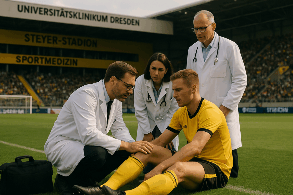🏟️ Medizin am Spielfeldrand: Uniklinik Dresden verlegt Sportmedizin ins Steyer‑Stadion ab 2027