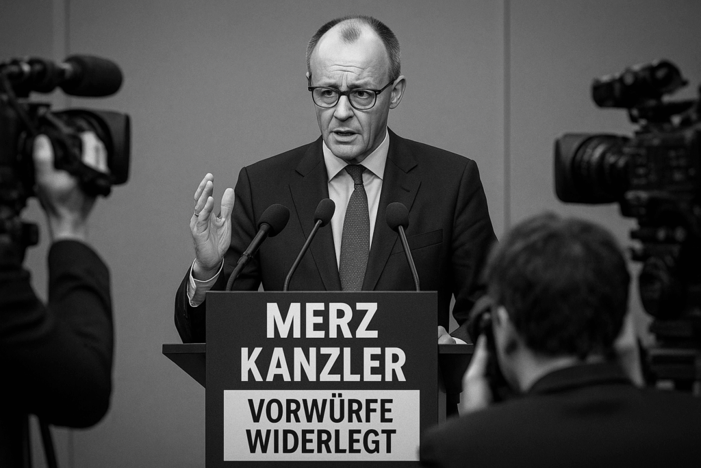 🛡️ Merz stellt sich vor Weimer: Kanzler hält Vorwürfe für widerlegt