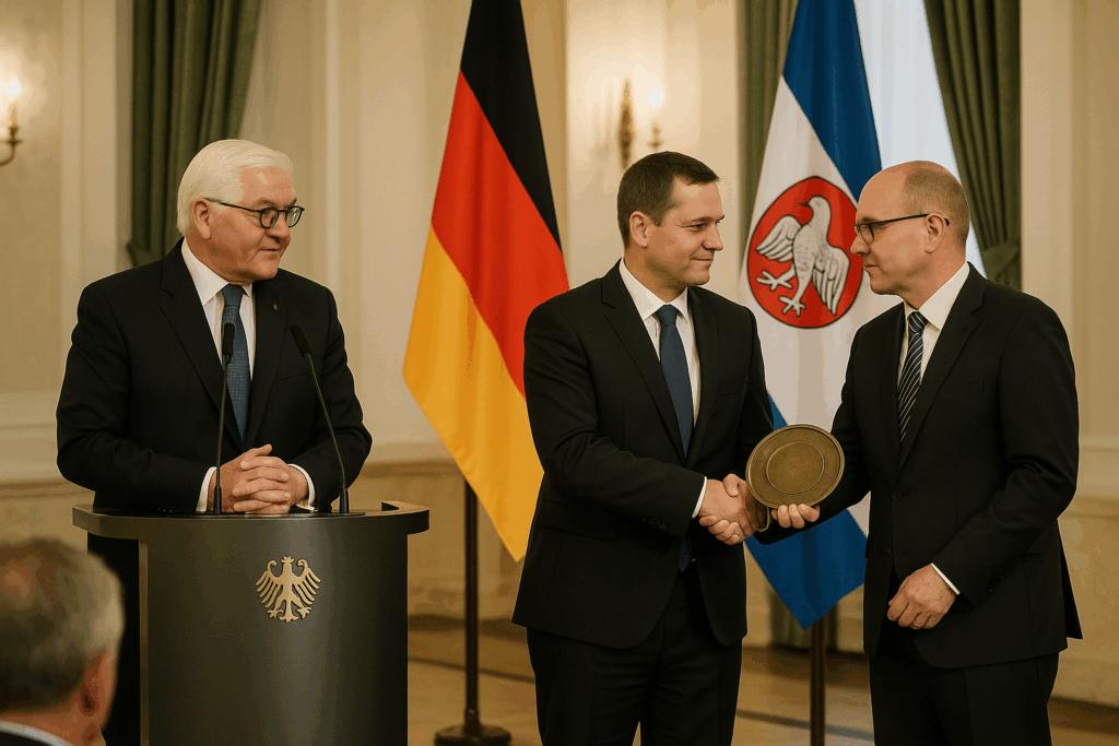 🏅 Bundespräsident würdigt zwei Traditionsvereine in der Oberlausitz – Plakette und Zuschüsse für Sokol Ralbitz/Rosenthal und Königsbrücker Kegler