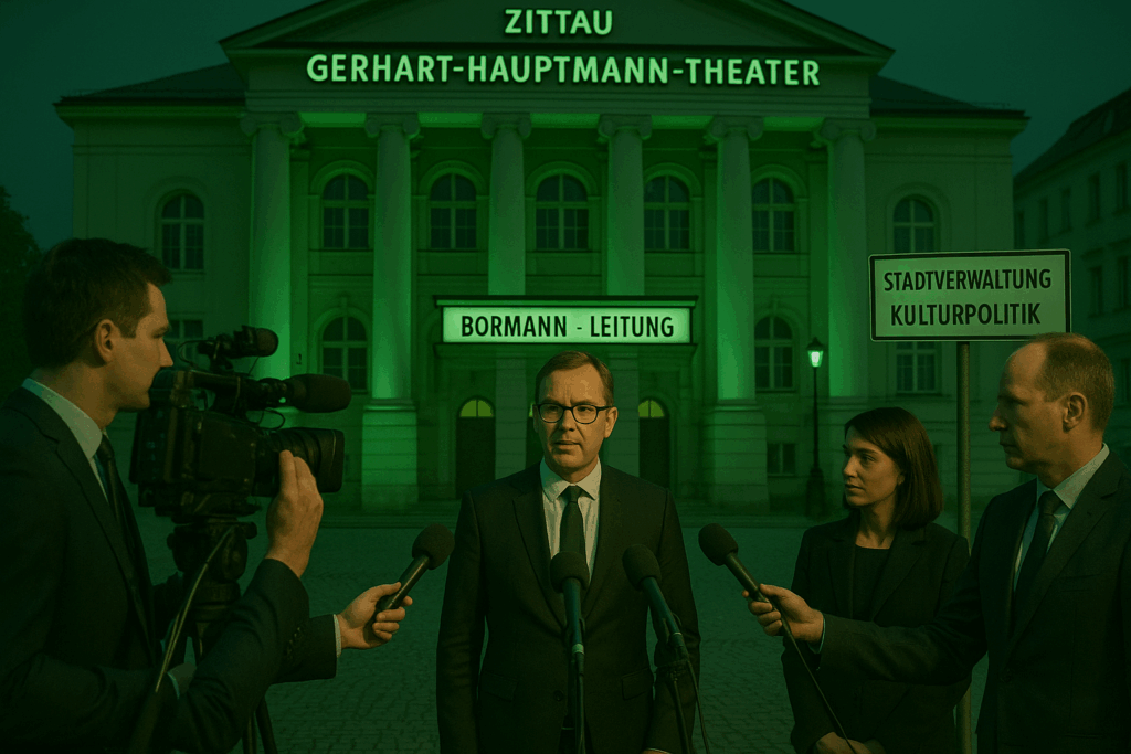 🎭 Zittau gibt grünes Licht für Bormann an der Spitze des Gerhart‑Hauptmann‑Theaters