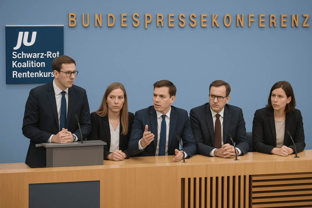 Konflikt über Rentenreform: Junge Union fordert Kompromiss