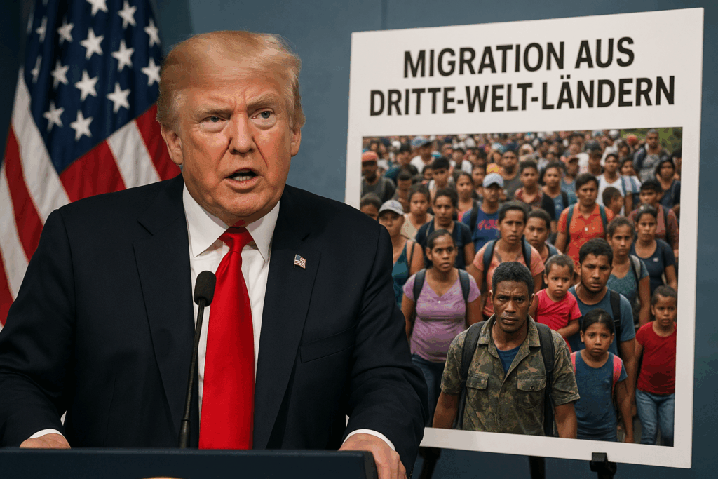 🛂 Trump will Migration aus „Dritte‑Welt‑Ländern“ dauerhaft aussetzen